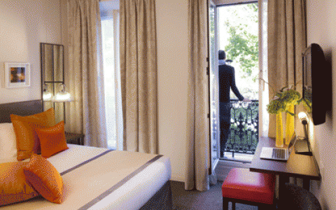Double and twin rooms at the Hotel Marais Bastille for an unforgettable getaway for 2!