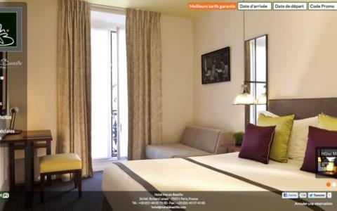 Hotel Marais Bastille guarantees its best rates on its website